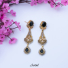 Egyptian Black Earring