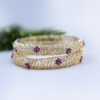 Golden Glitz Bangles