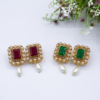 Square Stone Earrings