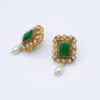 Square Stone Earrings